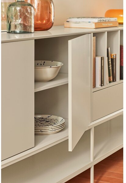 Opečnato oranžna komoda 220x98x45 cm Platt – Teulat