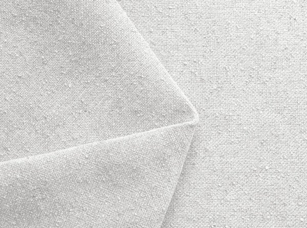 Bela oblazinjena zakonska postelja s prostorom za shranjevanje z letvenim dnom 180x200 cm Hauke – Makamii