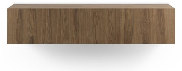 TV omarica v hrastovem dekorju v naravni barvi 180x38x35 cm Daroca – Marckeric