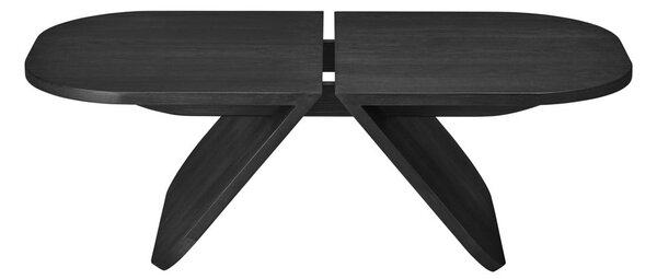 Črna mizica iz masivnega hrasta 54x100 cm Avio – Blomus