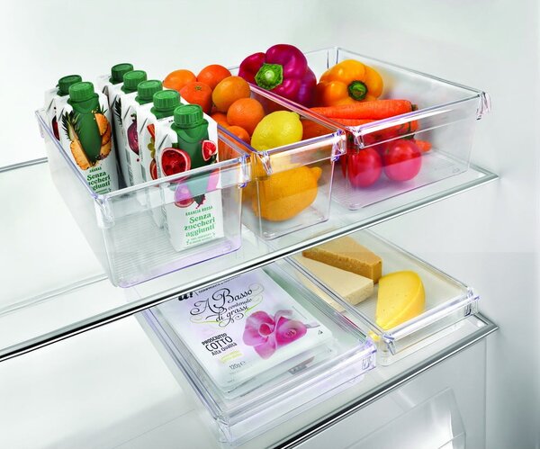 Plastičen organizator za hladilnik 37x20,5 cm – Metaltex