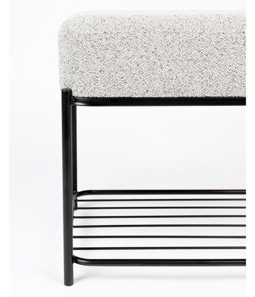 Svetlo siv tabure Milou – White Label