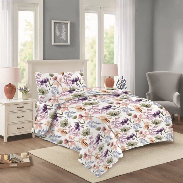 Enojna bombažna posteljnina 140x200 cm Verona – Cotton House