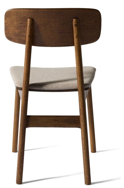 Rjav jedilni stol Livo – Unique Furniture