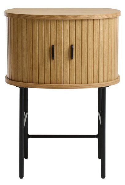 Nočna omarica v naravni barvi Nola – Unique Furniture