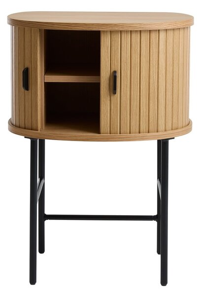 Nočna omarica v naravni barvi Nola – Unique Furniture
