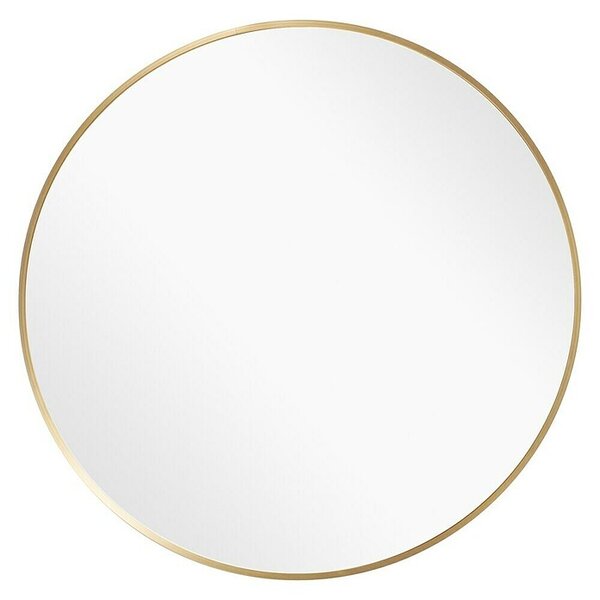 Ogledalo z okvirjem Levi (Premer: 60 cm, Kovina)