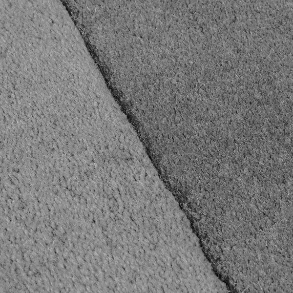 Črno-siva ročno tkana volnena preproga 120x180 cm Lozenge Monochrome – Flair Rugs