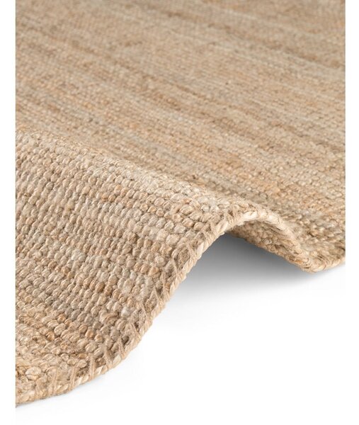 Okrogla preproga iz jute v naravni barvi ø 160 cm Bouclé Jaipur – Hanse Home