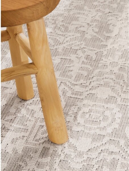 Sivo-slonokoščena notranja in zunanja preproga 120x170 cm Duet Kona – NORTHRUGS