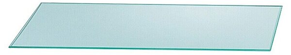 Kristall-Form Steklena polica (50 x 14 cm, Debelina: 6 mm)