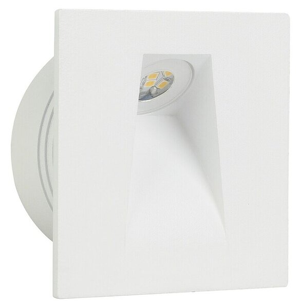 Eglo LED vgradni žaromet Mecinos (Bela, Do x Š x V: 80 x 80 x 3 mm, Toplo bela)