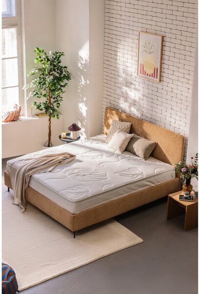 Srednje trda vzmetena termoregulacijska vzmetnica 200x200 cm Memory Luna – Bonami Selection