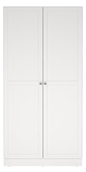 Bela garderobna omara 99x200x62 cm Billund – Tvilum