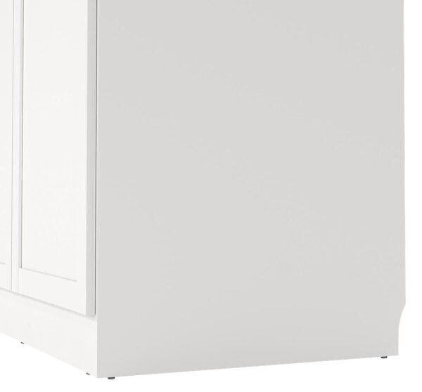 Bela garderobna omara 99x200x62 cm Billund – Tvilum