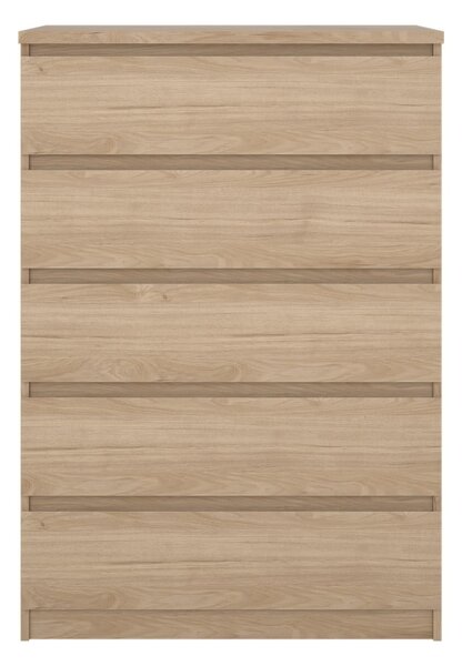 Komoda v hrastovem dekorju 77x111x50 cm Naia – Tvilum