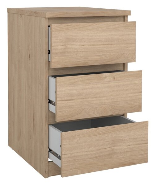 Komoda v hrastovem dekorju 40x70x50 cm Naia – Tvilum