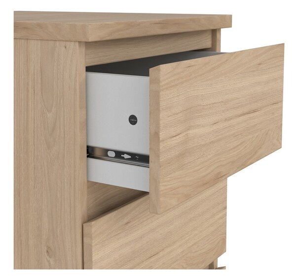 Komoda v hrastovem dekorju 40x70x50 cm Naia – Tvilum