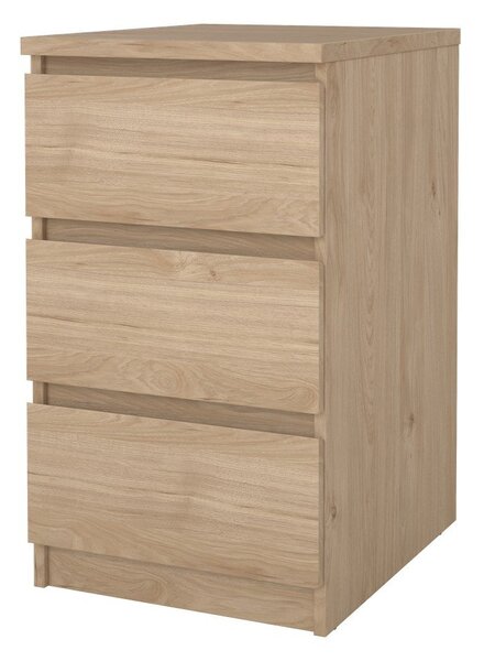 Komoda v hrastovem dekorju 40x70x50 cm Naia – Tvilum