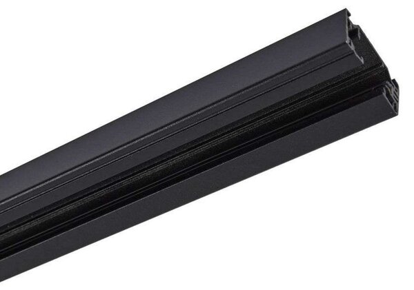 Lindby Linaro električni vodnik, 2 m, črn, 1-fazni sistem, Črna, Hodnik, Aluminij, Sodobni