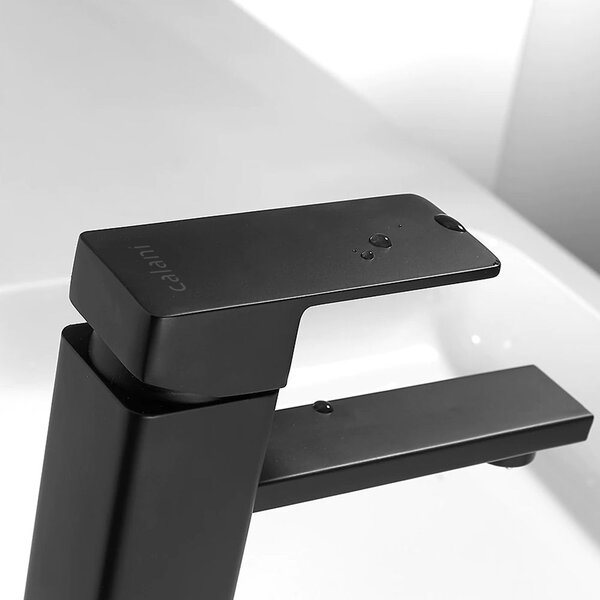 Bathroom faucet calani low SIENA black