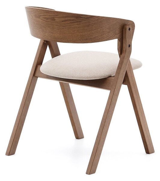 Rjav jedilni stol Godia – Kave Home