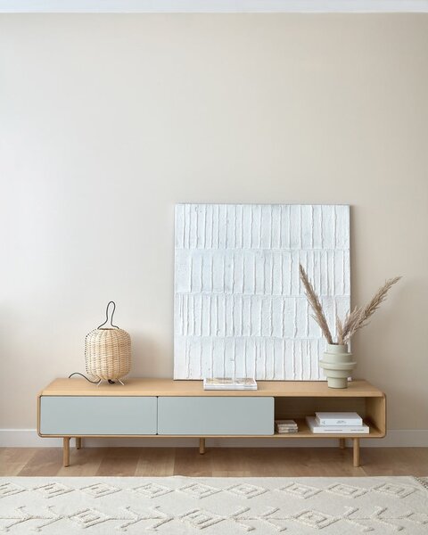 Ročno naslikana slika 90x90 cm Basilisa – Kave Home