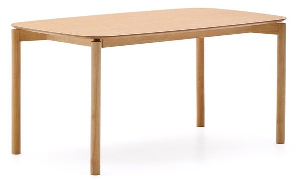 Jedilna miza v jesenovem dekorju 90x160 cm Indara – Kave Home