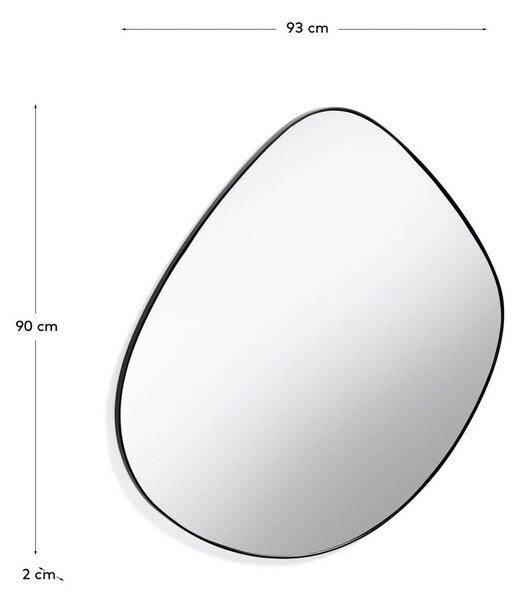 Stensko ogledalo 93x90 cm Anera – Kave Home