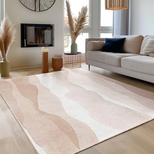 Kremno bela pralna preproga 120x180 cm Komodo Beach – Mila Home