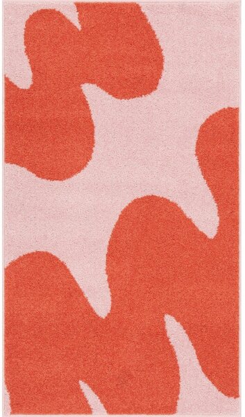 Rdeča/rožnata otroška preproga 120x170 cm Hugsy Coral – FD