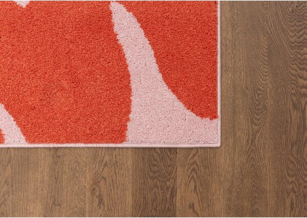 Rdeča/rožnata otroška preproga 160x230 cm Hugsy Coral – FD