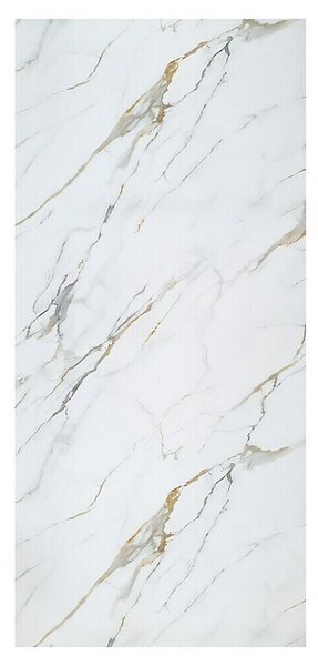 Panelna plošča Carrara Gold (Do x V: 122 x 260 cm, PVC)