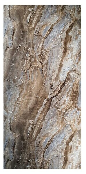 Panelna plošča Arebescato Brown (Do x V: 122 x 260 cm, PVC)