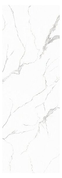 Stenski panel Marble Venet (260 cm x 90 cm x 4 mm, Bela)
