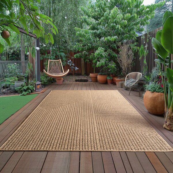 Rjava notranja in zunanja preproga 80x150 cm Timber 1404 – Ayyildiz Carpets
