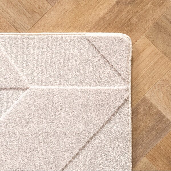 Kremno bela pralna preproga 80x150 cm Pompei 1613 – Ayyildiz Carpets