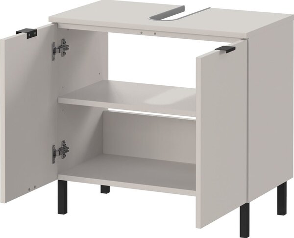 Kremno bela omarica za pod umivalnik 60x56 cm Arcena – Germania