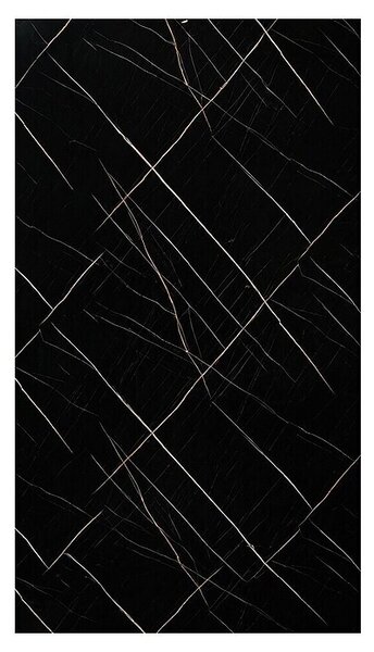 Panelna plošča Sahara Black (122 x 260 cm, Črna)