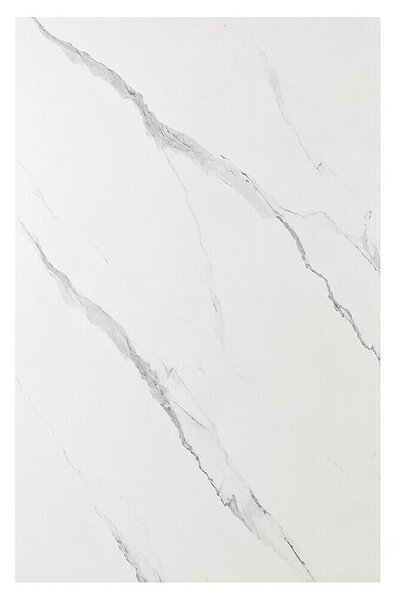 Panelna plošča Calacatta White (122 x 260 cm, Marmorno bela)