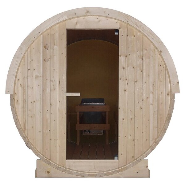Sanotechnik Savna v sodu Nyborg L (Električna peč, Les, Do x Š x V: 194,2 x 244,9 x 194,9 cm)