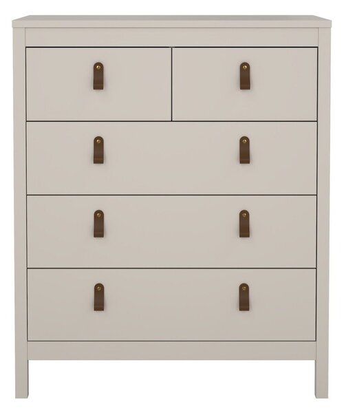 Sivo-bež komoda 82x99x38 cm Madrid – Tvilum