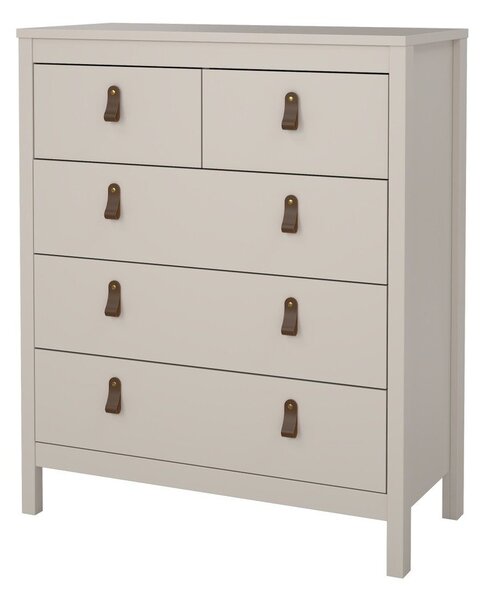 Sivo-bež komoda 82x99x38 cm Madrid – Tvilum