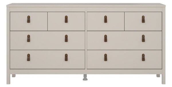 Sivo-bež komoda 159x80x38 cm Madrid – Tvilum