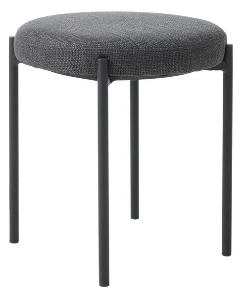 Temno siv kovinski stolček Pelican – Unique Furniture