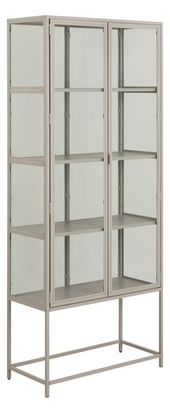 Siva vitrina 77x186x35 cm Seaford – Actona