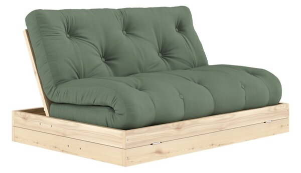 Zelena raztegljiva sedežna garnitura 145 cm Flip – Karup Design