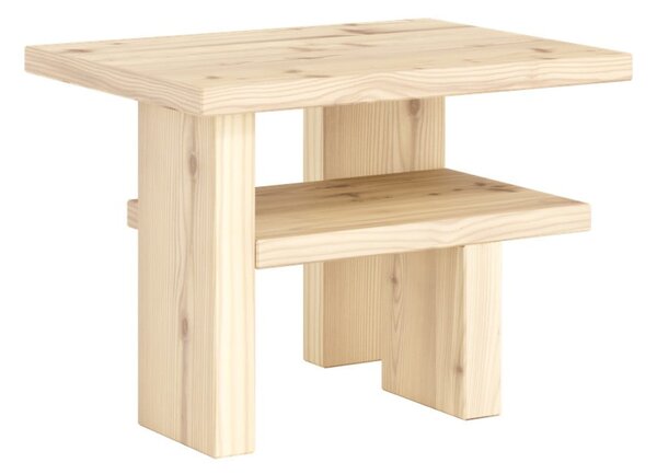 Stranska mizica iz masivnega bora 34x45 cm Japan – Karup Design