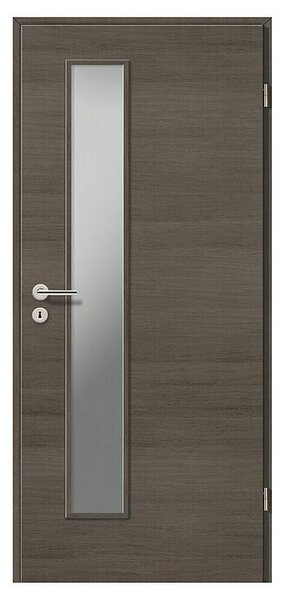 GetaDoor Aperto Sobna vrata TQ44 LA (850 x 2.000 mm, Smer odpiranja: Desno, Sivorjava/Cappucino grey, Satje, Prevlečeno s folijo)