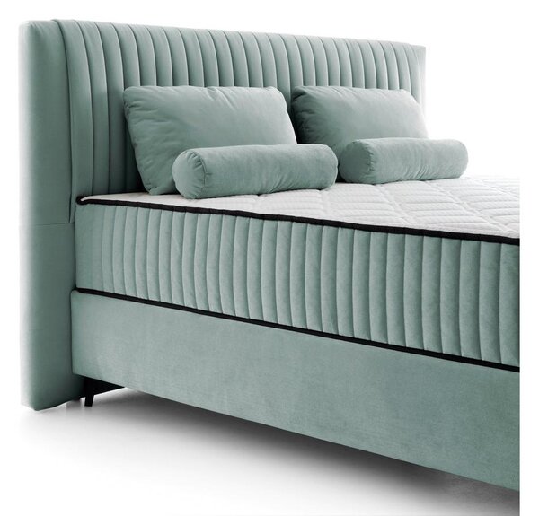 Premium Living Postelja Z Vzmetnico Dream, Turkizna, 120x200